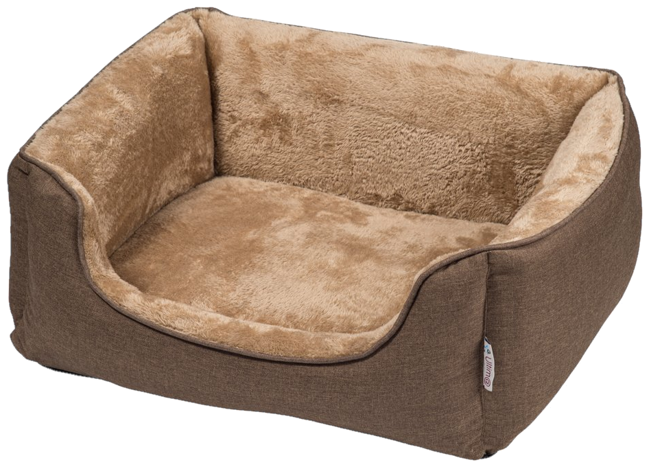 Loyal & Grey Orthopaedic Bolster Dog Bed, Beige, transparent product photo